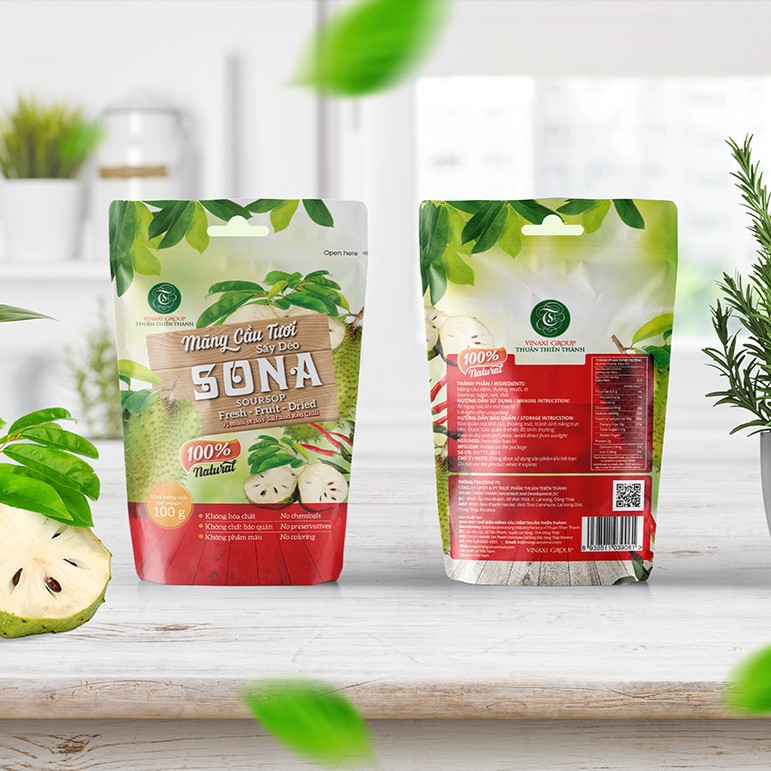 Bao bì trái cây sấy